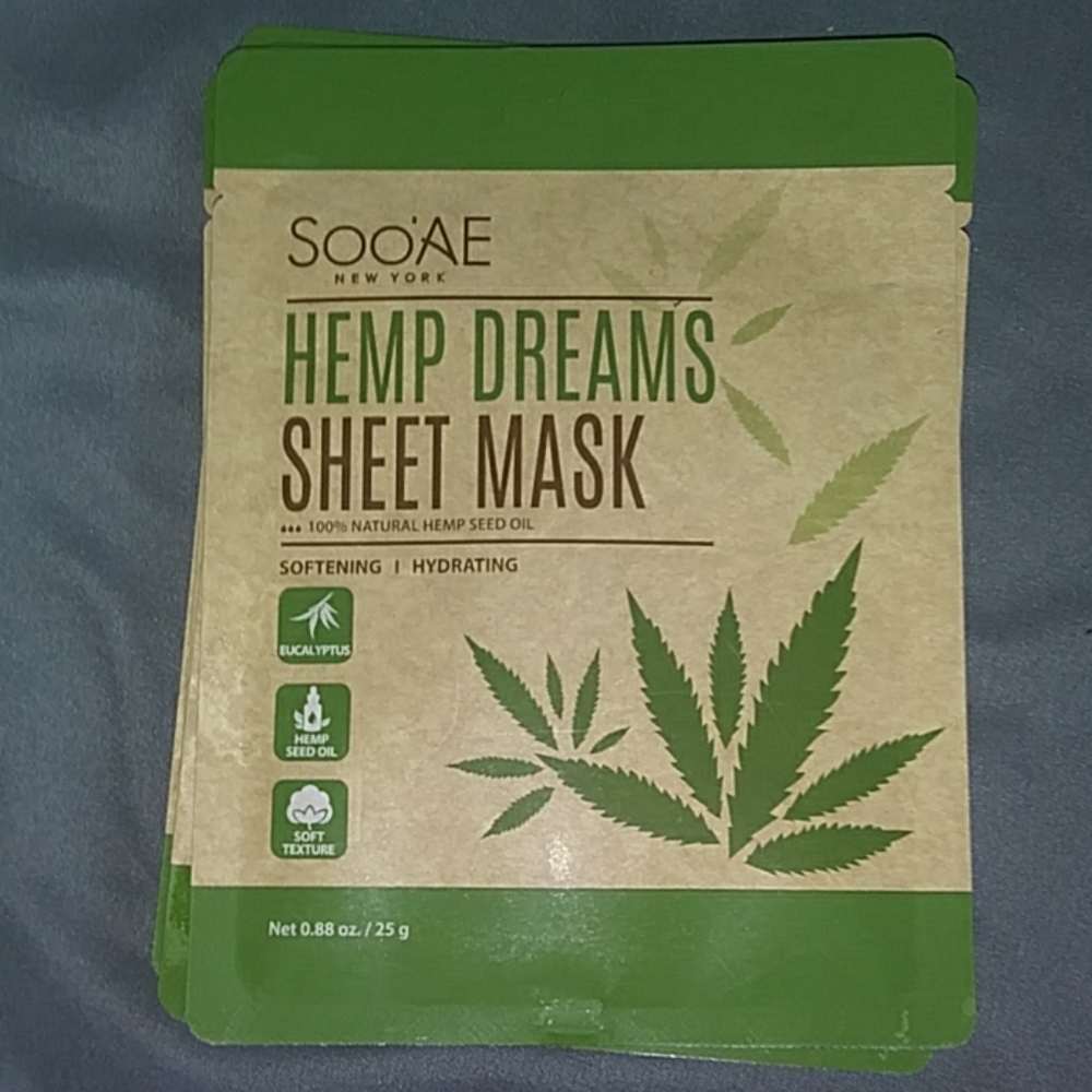 Hemp dreams sheet mask